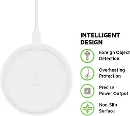 Підставка для бездротового заряджання Belkin Boost Up, 10 Вт, чорна Б/в - мініатюра 5