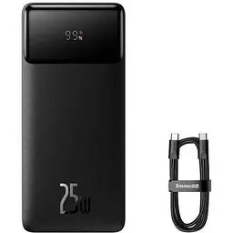 Портативна батарея Baseus Bipow Fast charge Power bank 20000mAh 25w PPBD020301 - мініатюра 5