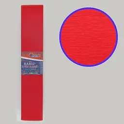 Папір гофрований KR55-MIX2 J.Otten 55% 20г/м2 (50см.х200см.) (4823322208376) Червоний