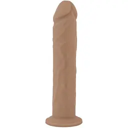 Фалоімітатор Silexd Liquid Silicone Dildo Model 2 Size 9" 22.9 см тілесний