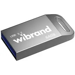 USB флеш накопичувач Wibrand 64GB Ant Silver USB 3.2 Gen 1 (USB 3.0) (WI3.2/AN64M4S)