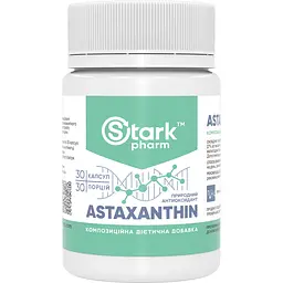 Дієтична добавка Stark Pharm Астаксантин 5 мг 30 капсул
