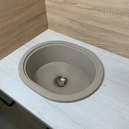 Кухонна мийка Adamant Circum 500x425x180 Sand сахара 621223, Sand - мініатюра 3