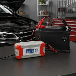 Зарядний пристрій для акумуляторів 8A 12V/24v / Автомобільна зарядка / Зарядка для акумулятора автоЗарядний пристрій для акумуляторів 8A 12V/24v / Автомобільна зарядка / Зарядка для акумулятора авто - мініатюра 3