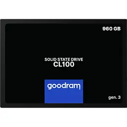 SSD накопичувач Goodram CL100 Gen.3 960GB 2.5" [SSDPR-CL100-960-G3] [142758]
