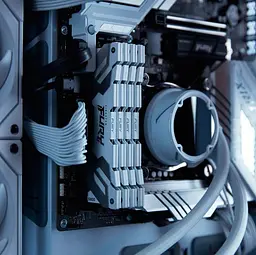 Модуль пам'яті Kingston Fury DDR5 64GB (2x32) 6400MHz Renegade Silver/White XMP (KF564C32RWK2-64) - мініатюра 3