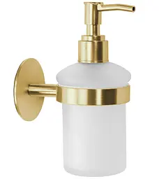 Дозатор для рідкого мила Rea 322217B brushed gold REA-77026, Золотий