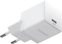 Зарядний пристрій Baseus Palm Fast Charger 1C 30W EU moon white (P10111605213-00) - мініатюра 4