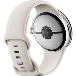 Смарт-годинник Google Pixel Watch 3 45mm Polished Silver/Porcelain Band [115662] - мініатюра 3