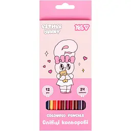 Олівці кольорові Yes Esther Bunny 12/24 кольори (290822)