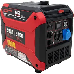 Інверторний бензиновий генератор Bass Polska 5034 5.5/6 кВт (5902067630945) [177207]