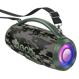 Bluetooth колонка Hoco HA4 Surge outdoor Camouflage Green - мініатюра 2