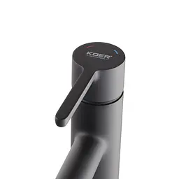 Змішувач для умивальника Koer KB-10029-05 Black KR5487 Чорний матовий - мініатюра 4