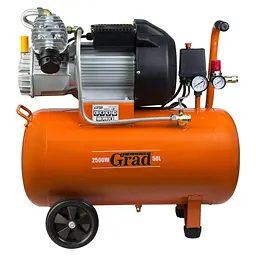 Компресор Grad V 2.5 кВт 435 л/хв 8 бар 50 л (7043945)