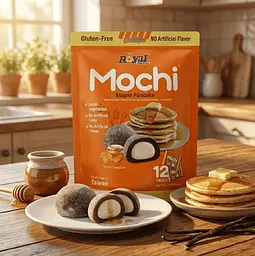 Моті Royal Family Mochi Maple Pancake 12шт 180г - мініатюра 4