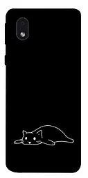 TPU чохол Demsky Lazy cat для Samsung Galaxy M01 Core / A01 Core