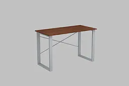 Письмовий стіл Ferrum-decor Драйв 750x1200x700 Сірий метал ДСП Венге Магія 16 мм (FRD-105356) - мініатюра 2