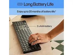 Клавіатура HP 450 Programmable WL Black (4R184AA)