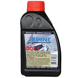 Гальмівна рідина ALPINE Brake Fluid DOT 4 0,5л - мініатюра 2