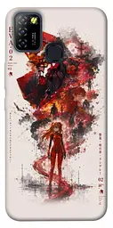TPU чохол Demsky Red eclipse для Infinix Hot 10 Lite