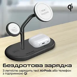 Зарядний пристрій Promate бездротовий (synergy-pro.black) - мініатюра 8