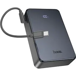 Портативний акумулятор Hoco J170A Starlight 22.5W 20000mAh grey - мініатюра 3