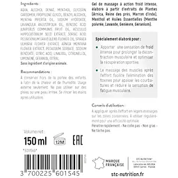 Гель для тіла STC Nutrition Gel Cryo Defatigant розслаблюючий 150 мл - мініатюра 4