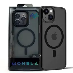 Чохол Monblan Magnetic Crystal Case with MagSafe Black для iPhone 15 Pro Max (MMMt15PM) - мініатюра 2