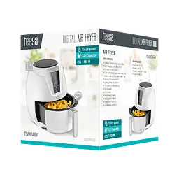 Аэрогриль Аэрофритюрница TEESA DIGITAL AIR FRYER 3,2L WHITE - мініатюра 5
