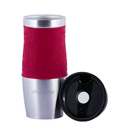 Термокухоль Kamille KM-2069 380мл червоний - мініатюра 2