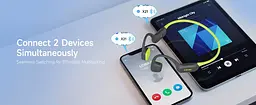 Водонепроникні кісткові навушники для плавання ESON MC15 з 32 ГБ MP3-плеєром зелений - мініатюра 8