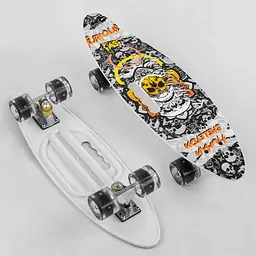 Скейт A 71090 "Best Board" дошка = 60см, колеса PU, світло, d = 6см (6900066347269) - мініатюра 2