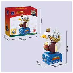 Конструктор Pantasy Kung Fu Panda Косрайдер Чжень (86512) - мініатюра 3