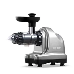 Соковитискач BioChef Axis Cold Press Juicer срібло