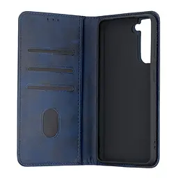 Чохол-книжка Premium Samsung S21 5G (G991) Dark Blue - мініатюра 2