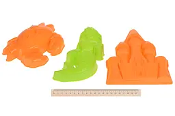 Набір для гри з піском Same Toy 8 елементів відерце рожеве (976Ut-1) - мініатюра 4