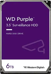 Жорсткий диск Western Digital Purple 3.5" 6TB 5400 rpm 256MB SATAIII (WD64PURZ) - мініатюра 2