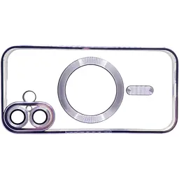 Чохол-накладка BeCover TPU Chrome Case (MagSafe) для Apple iPhone 16 Purple (712074) - мініатюра 3