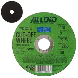 Круг відрізний по металу Alloid 41 14А 125 2,0 22,23