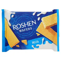 Вафлі Roshen Wafers Молоко 72 г (9750735)