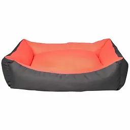 Лежак для собак Milord DONDURMA XL 95x70x2 см (сірий/оранжевий)