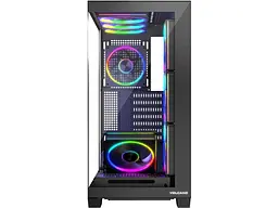 Корпус MODECOM Volcano Stellar ARGB MIDI 8F Black (AT-STELLAR-8F-ARGB-10) - мініатюра 6