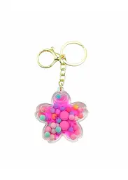Брелок BIBI TOYS Квіточка рожевий (763081BT) - мініатюра 2
