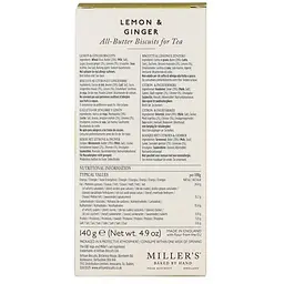 Печиво Elegant and English Імбир-Лимон 140 г - мініатюра 4