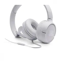 Навушники з мікрофоном JBL T500 White (JBLT500WHT) - мініатюра 5