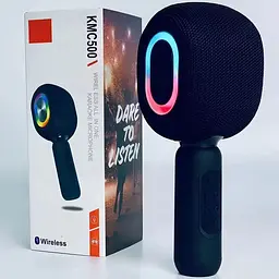 Караоке Мікрофон-колонка KMC500 Black - мініатюра 3