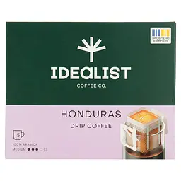 Дріп кава Idealist Coffee & Co. Honduras 180 г (15 шт. х 12 г) - мініатюра 3