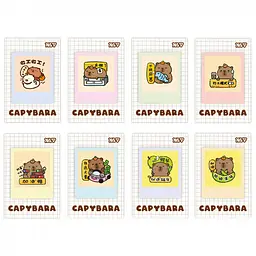 Блокнот Yes Capybara А7 48 аркушів клітинка 1 шт. в асортименті (152574)