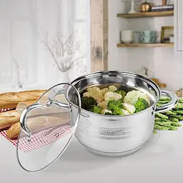 Каструля з кришкою Maestro MR-3513-24 6,5 л 24 см - мініатюра 3