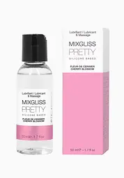 Лубрикант MixGliss Pretty-Fleur Cerisier - на силіконовій основі з ароматом квіток вишні, 50 мл - мініатюра 2
